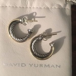 David Yurman crossover earrings